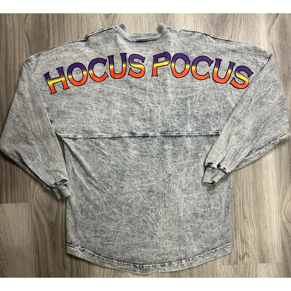 Disney Spirit Jersey Hocus Pocus Candle Lace Up Acid Wash Spirit Jersey‎ XS